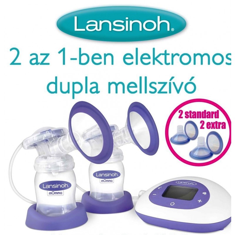 Lansinoh elektromos dupla mellszívó