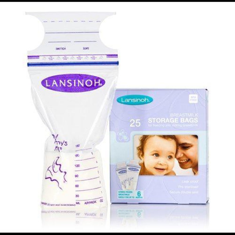 Lansinoh anyatejtároló zacskó (25db)