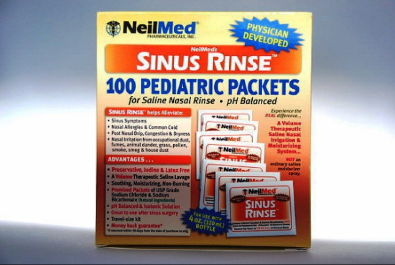 SinusRinse NeilMed utántöltő - 120-as gyermek