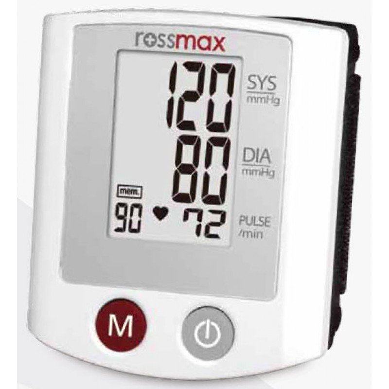 Rossmax S150 vérnyomásmérő (csuklós)