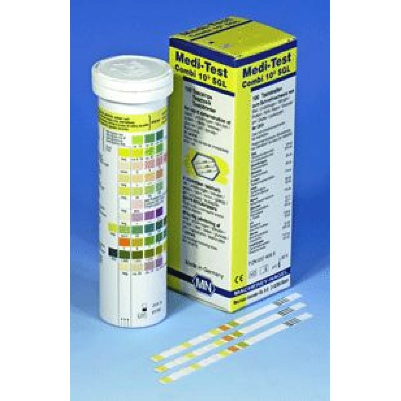 Vizeletvizsgáló tesztcsík COMBI 10