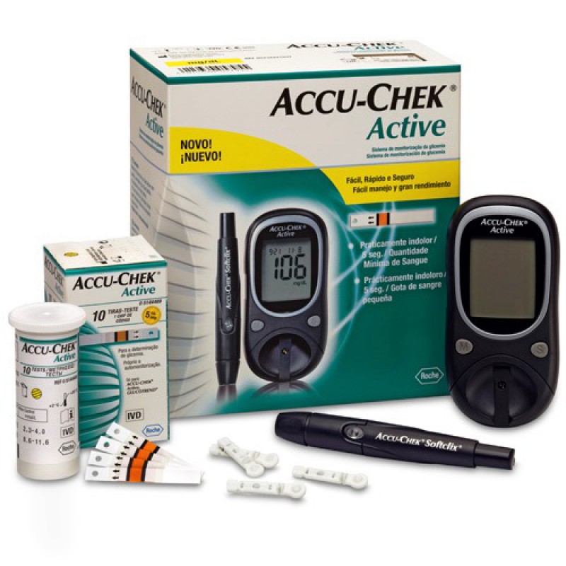 Accu-chek active vércukormérő