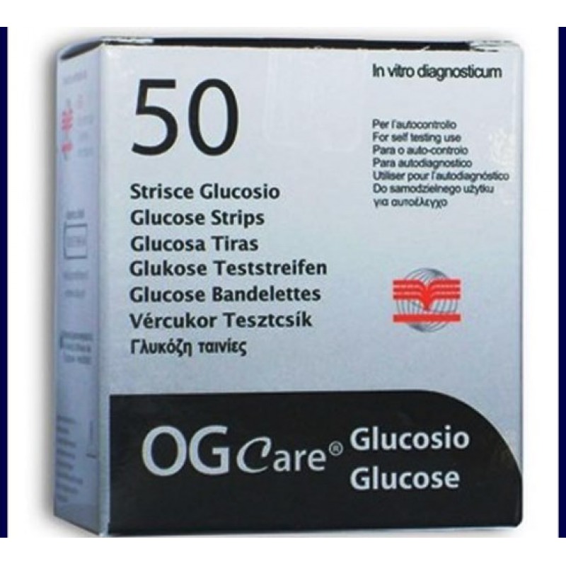 OG Care vércukor tesztcsík 50db