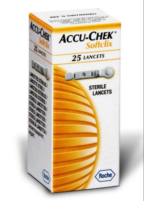 Accu-chek Softclix - vérvételi lándzsa (25db)