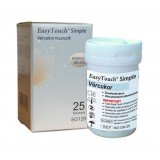 Wellmed Simple tesztcsík 25 db-os Vércukormérő WELLMED