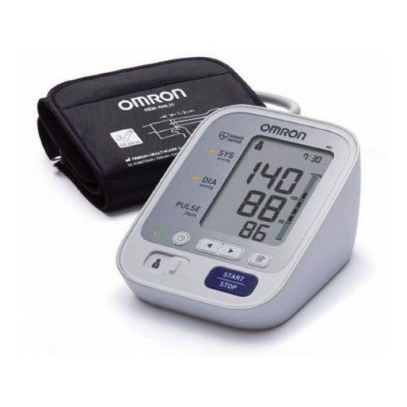 Omron M3 comfort vérnyomásmérő + adapter, 360°-os mandzsetta