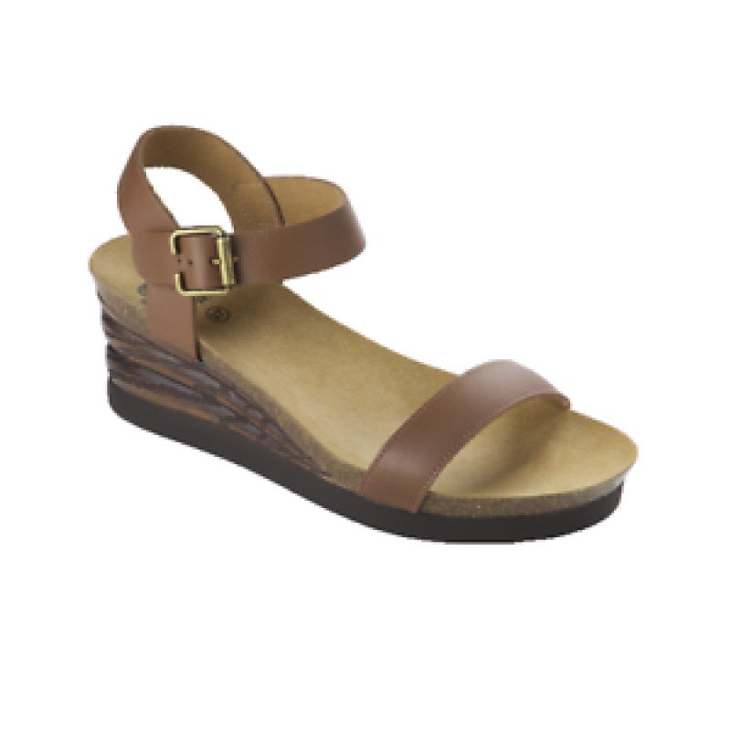 Scholl Ninfea női barna szandál